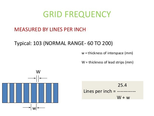 Radiographic grids