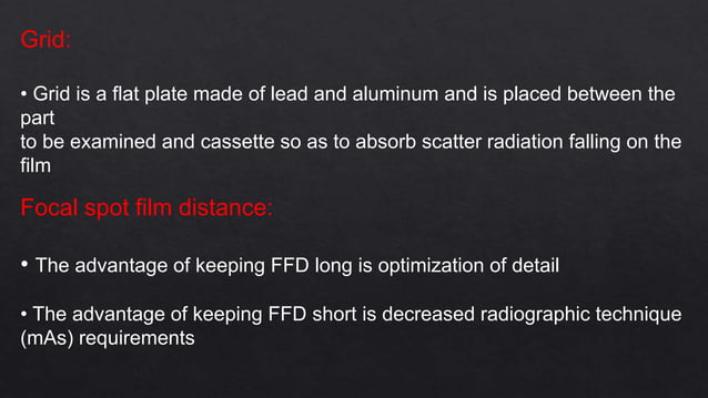 Radiographic image formation | PPTX | Medical Tests | Medical Health