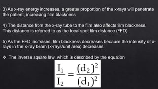 Radiographic image formation | PPTX
