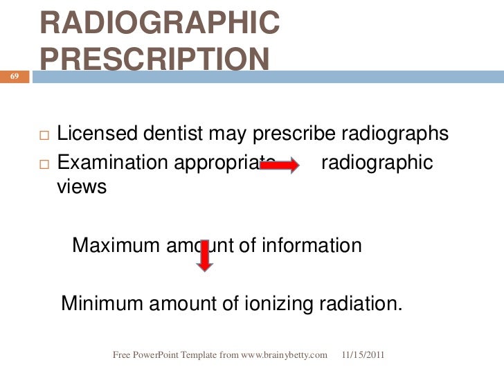 Radiographic interpretation