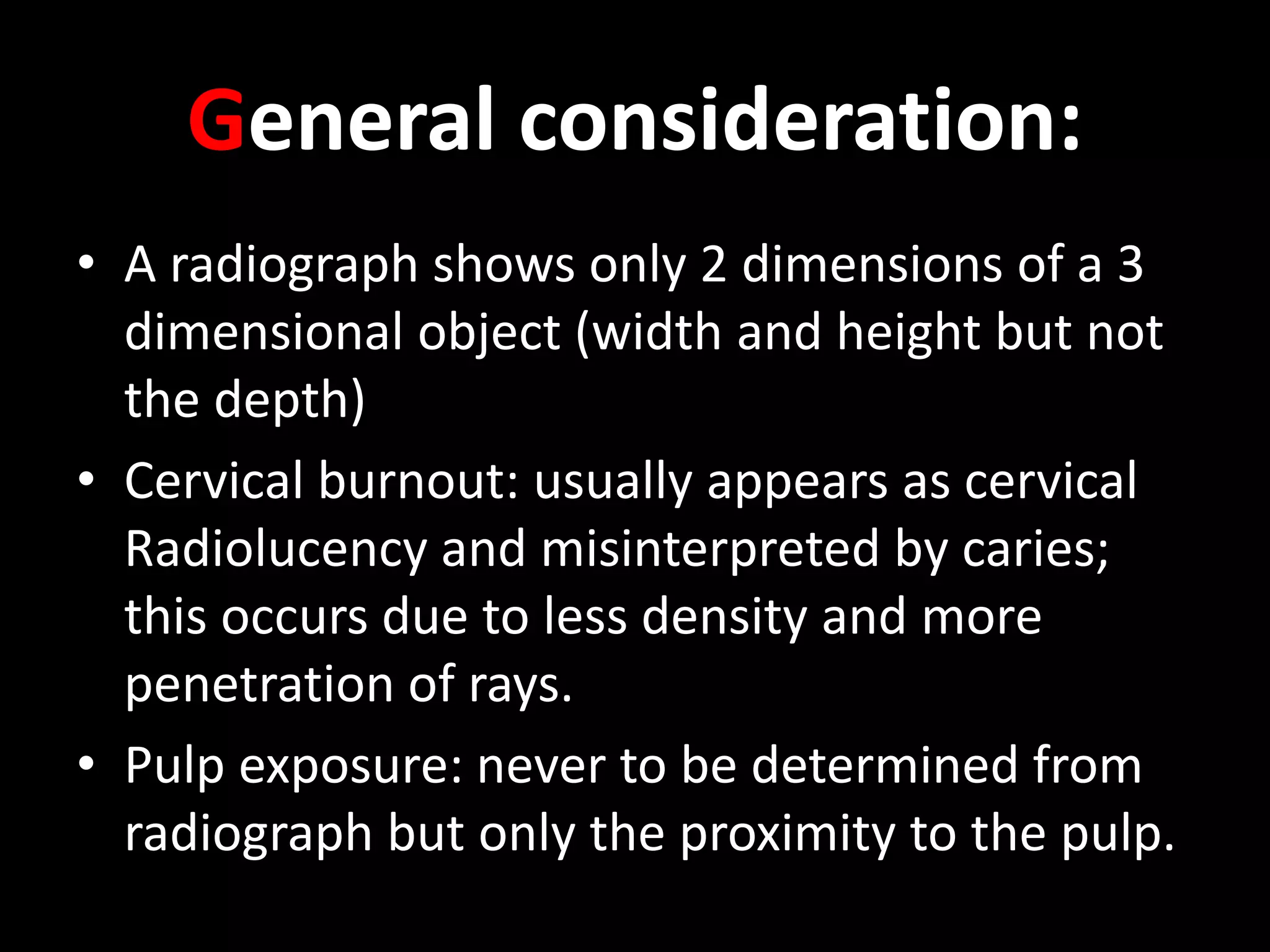 Reading Radiographs Radiographic interpretation | PPTX