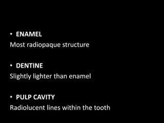 Radiographic interpretation | PPTX