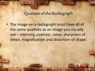 Goo Radiographic Features Examples Radiographic parameters | PPTX