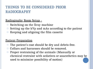 Comprehensive Radiographic Positioning Techniques for Small and Large ...