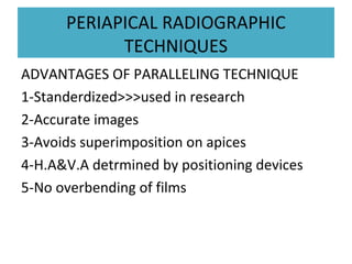 Radiographic techniques | PPT