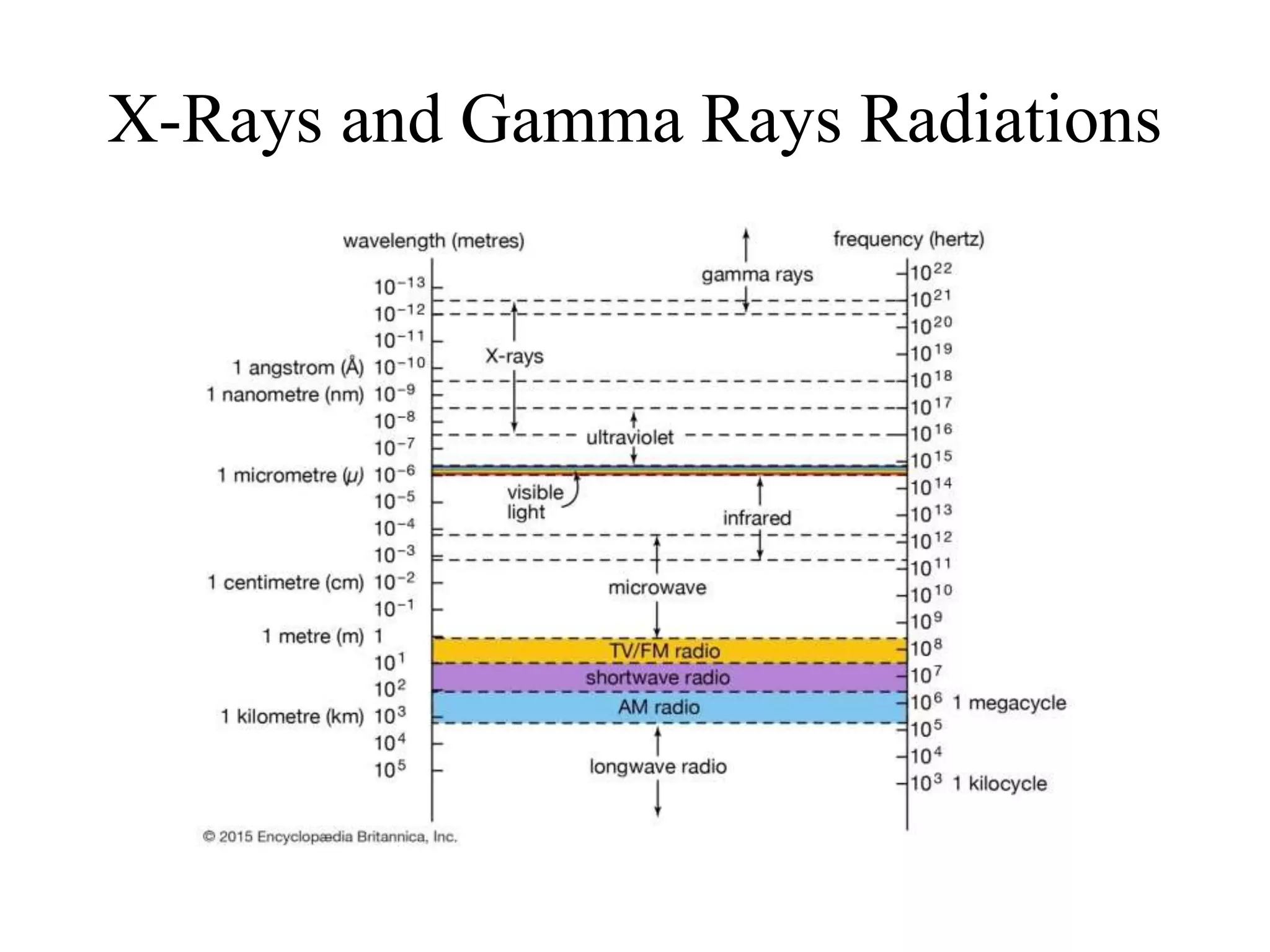 X-Rays and Gamma Rays Radiations
 