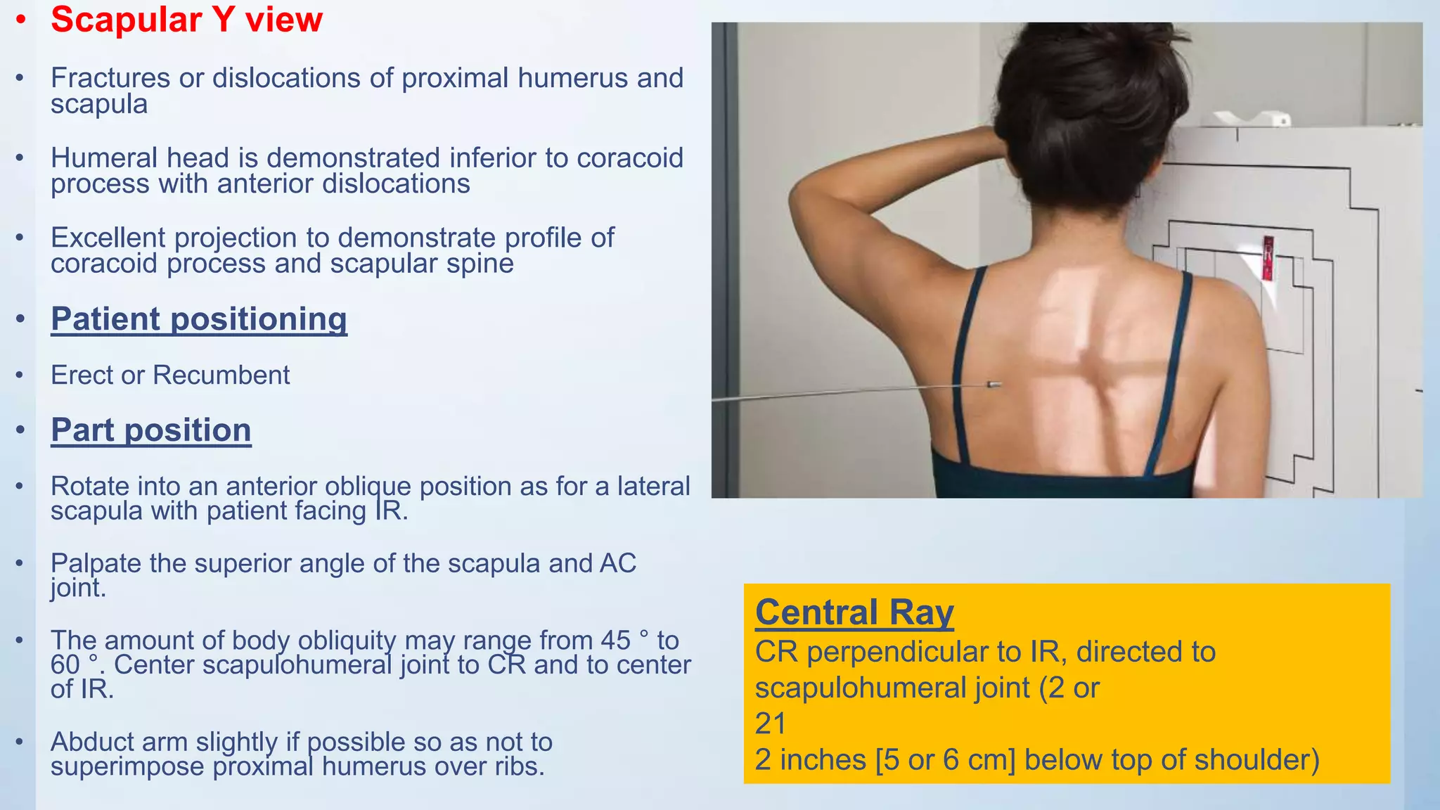 X ray views of shoulder joint and related structures | PPTX