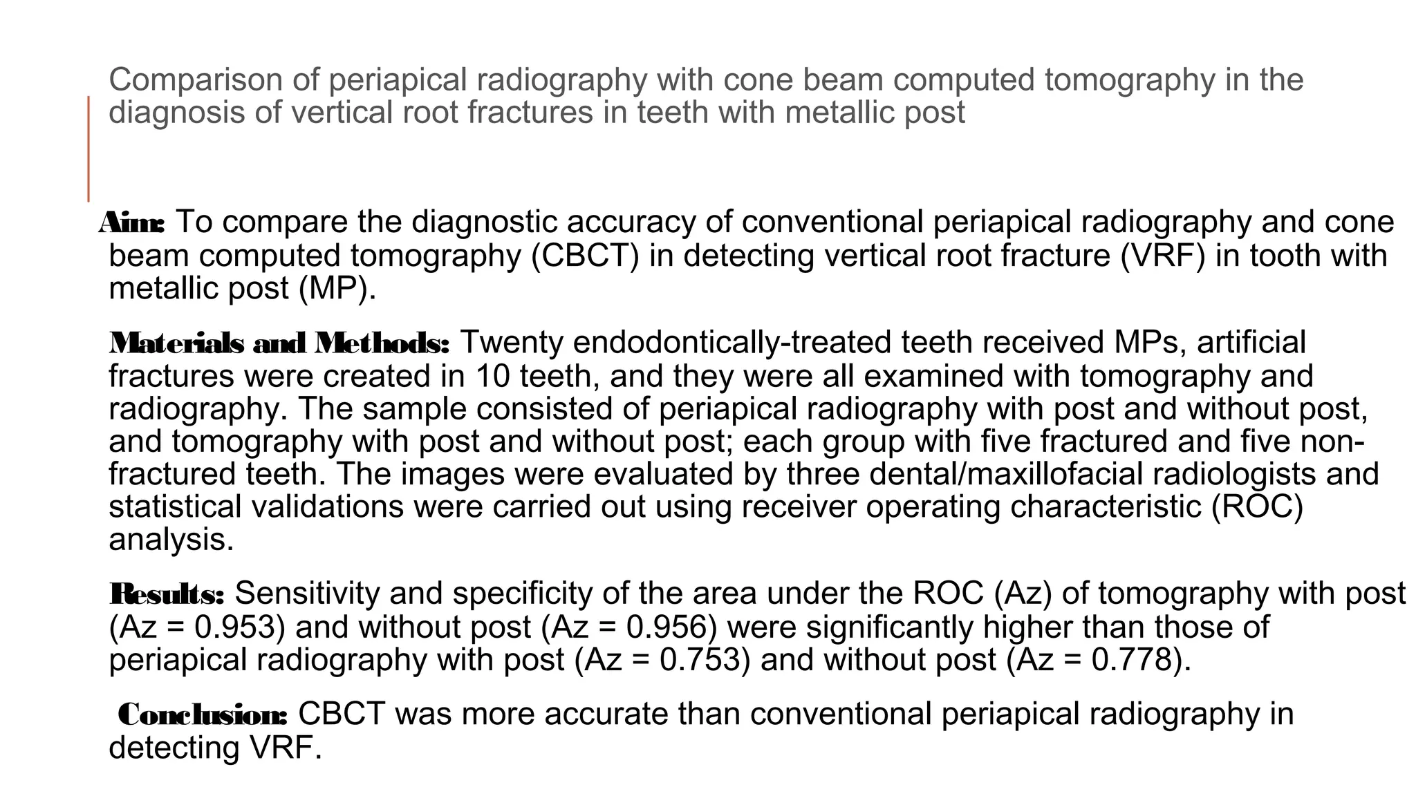 Radiographs in endodontic diagnosis PPT