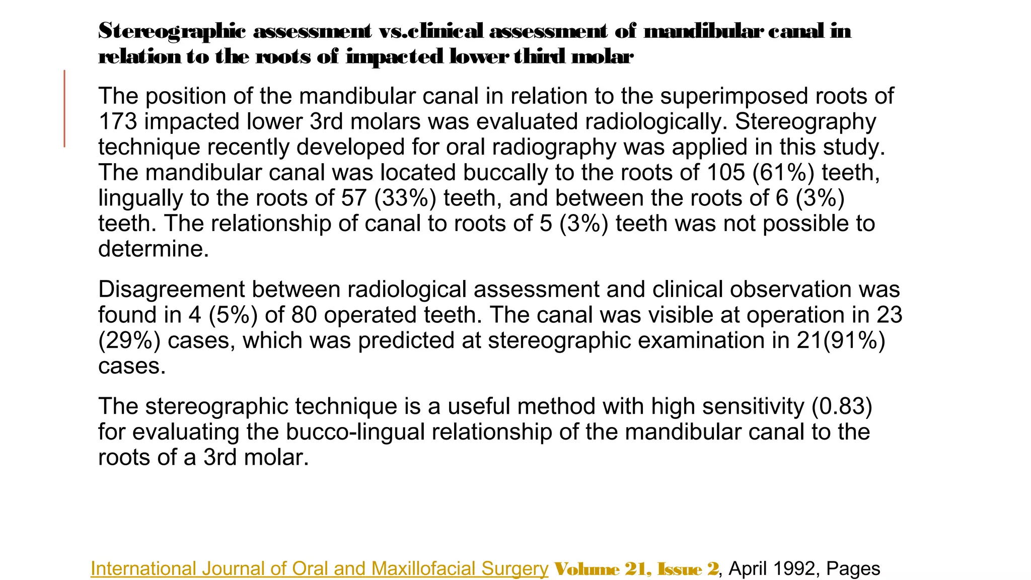 Radiographs in endodontic diagnosis | PPT