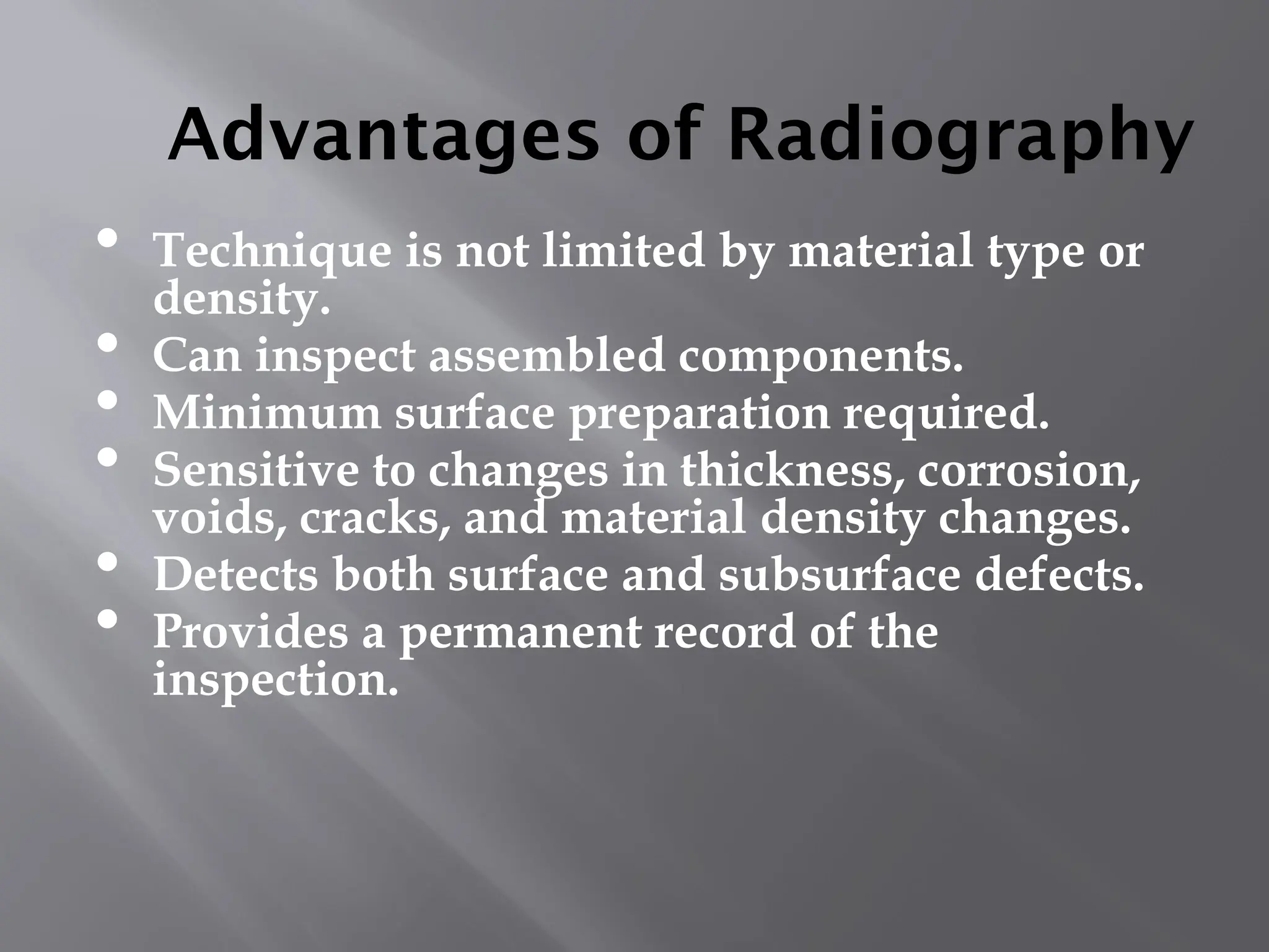 Sensitivity Radiography Technical seminar on Introduction to RADIOGRAPHY.pptx | Physics | Science