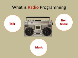 Radio intro by Liladhar Sankhala | PPTX