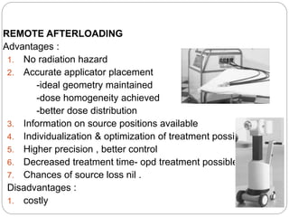 Radioisotopes and dose rates used for brachytherapy | PPTX