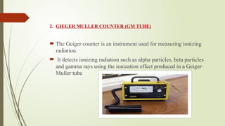 RADIOLABELLING TECHNIQUES M.Sc. Zoology pptx | PPTX