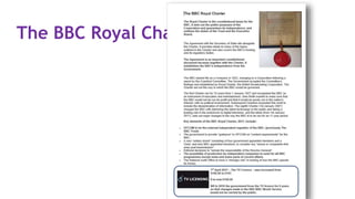 The BBC Royal Charter
 