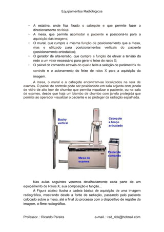 Radiologia - Material livre Internet Equipamentos.docx