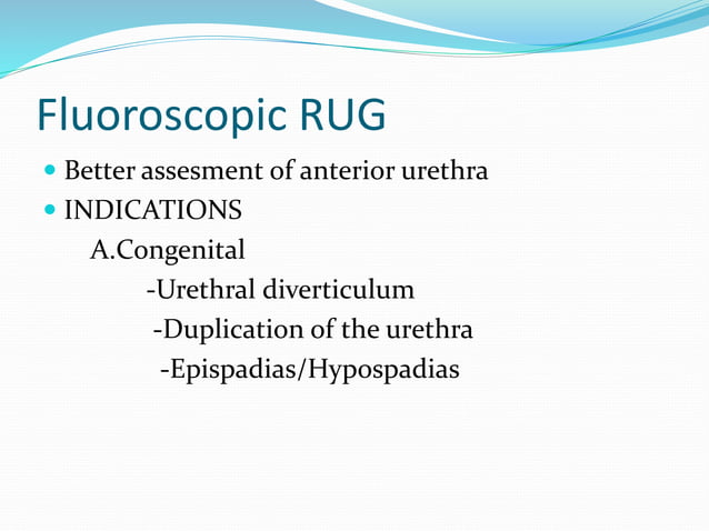 Radiological anatomy of the male urethra and techniques of imaging ...