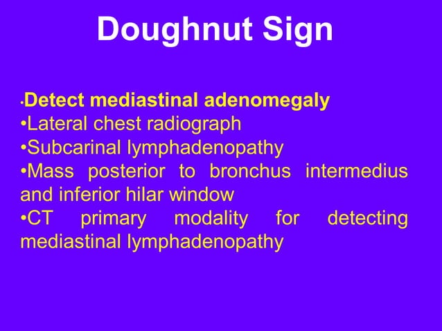 Radiological signs in chest medicine part 2 | PDF | Lung and ...