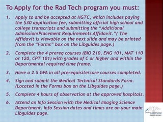 Radiologic technology steps session | PPTX