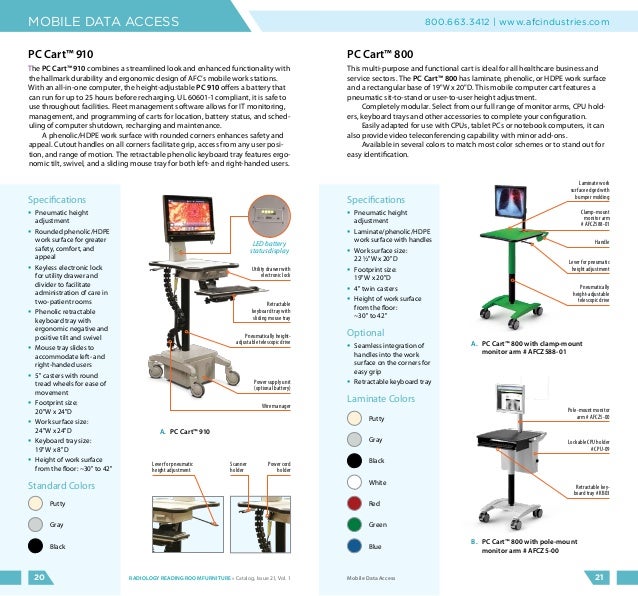 Radiology Reading Room FurnitureErgonomically Designed