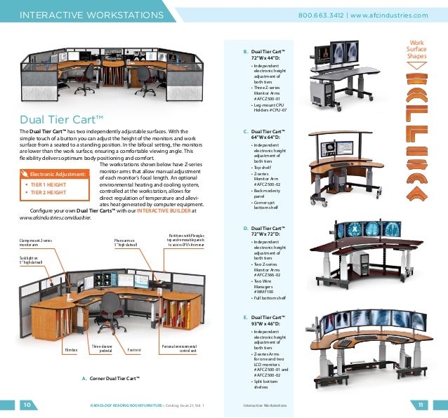 Radiology Reading Room FurnitureErgonomically Designed