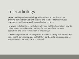 Radiology 2040 | PPTX