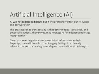 Radiology 2040 | PPTX