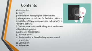 Radiology as applied to Pedodontics.pptx