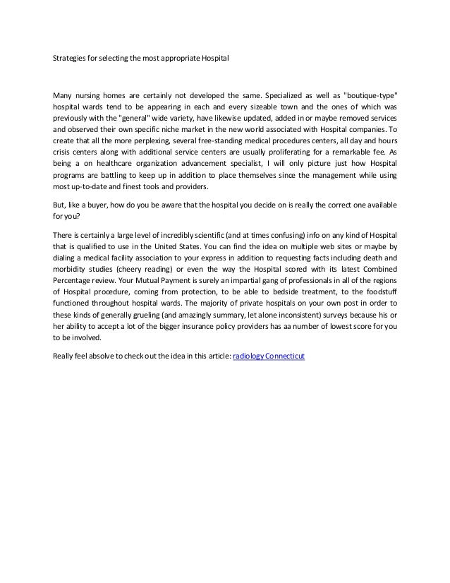 Radiology connecticut