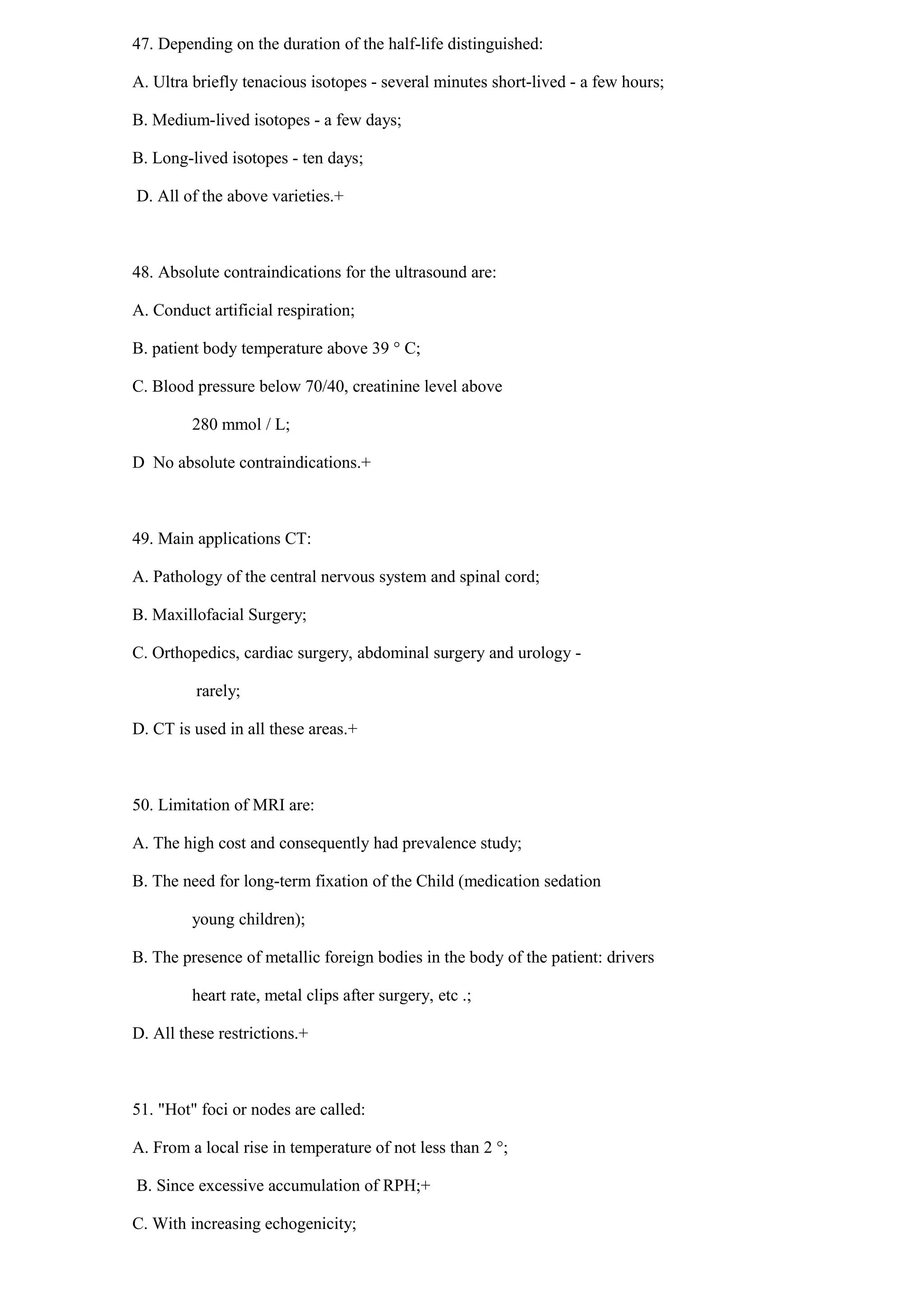 Radiology mcqs module 2 | DOC
