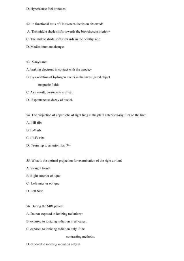 Radiology mcqs module 2 PDF