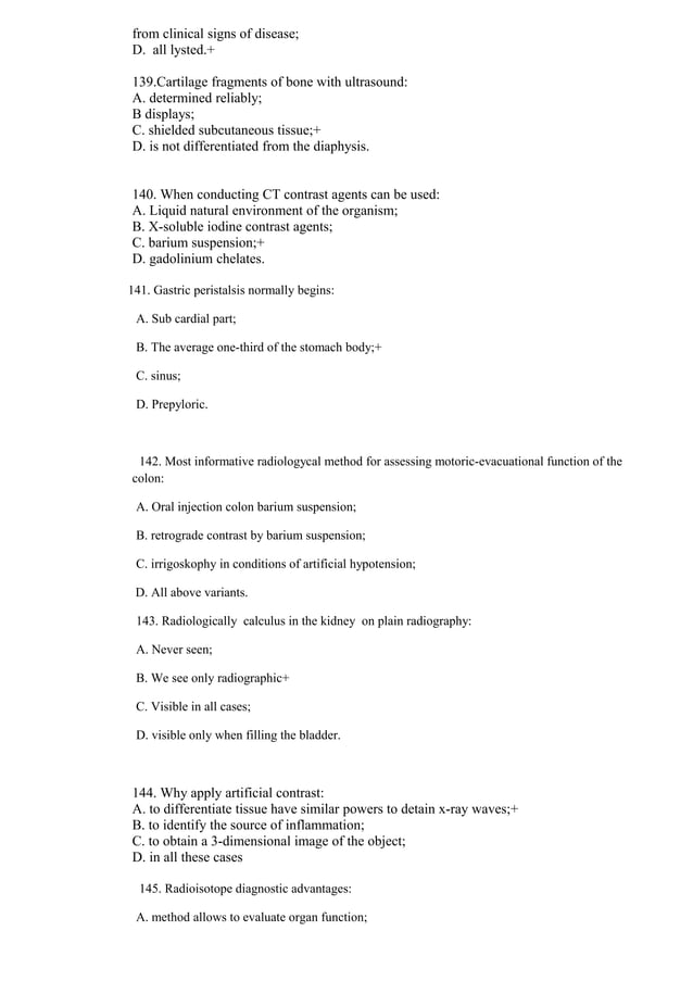 Radiology mcqs module 2 PDF