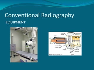 Conventional Radiography
EQUIPMENT
 