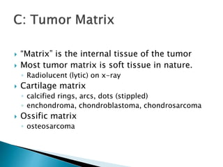 Radiology of Bone Tumours | PPTX