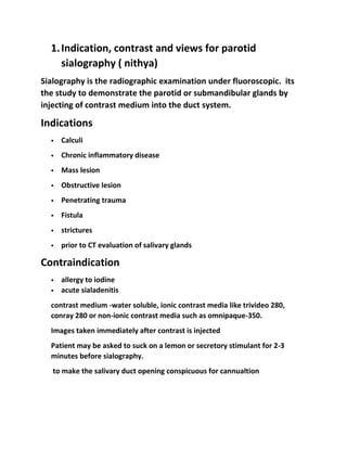 Radiology procedure questions and answer 1 | PDF