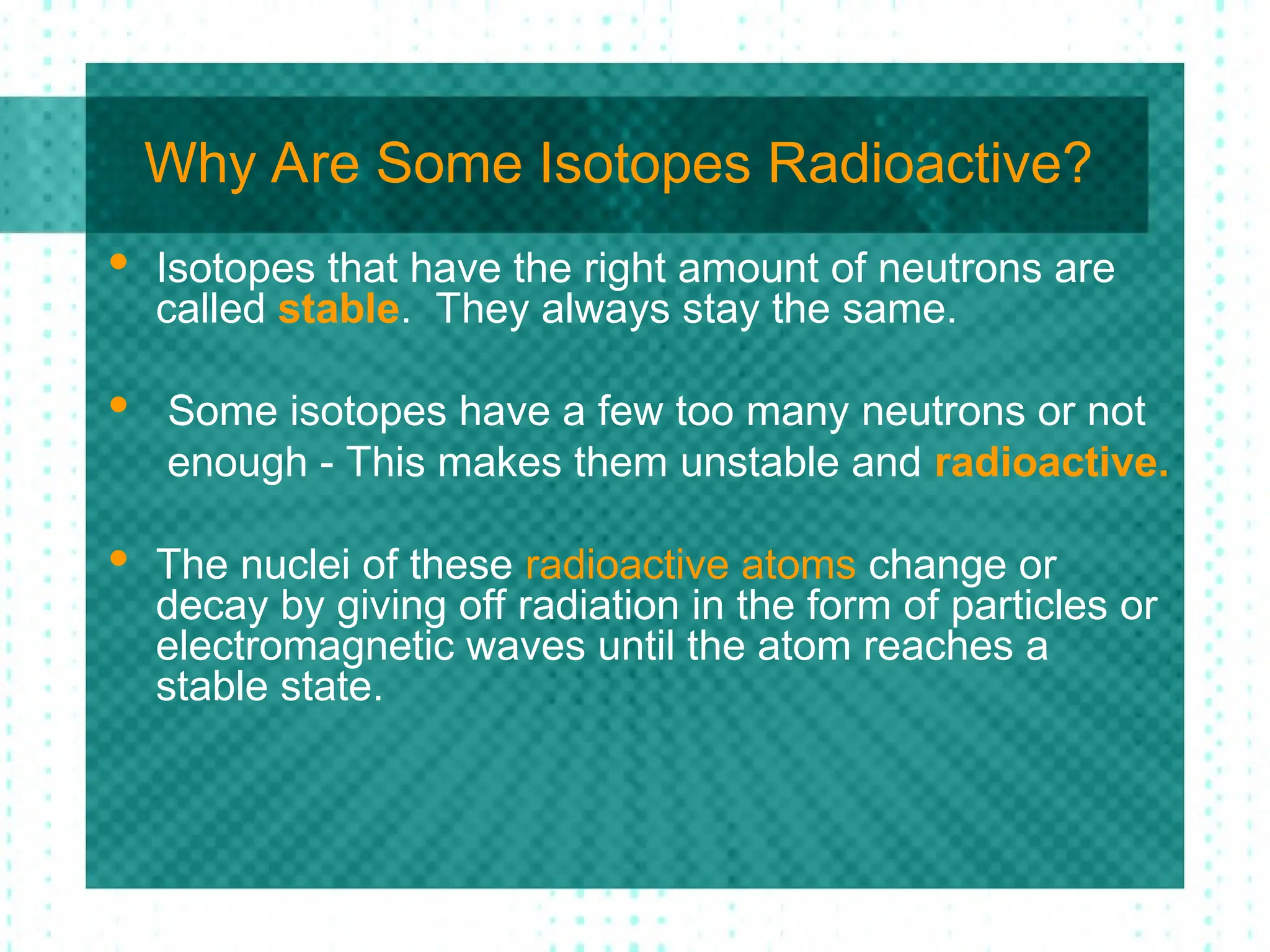 radiometric dating-absolute datingss.ppt