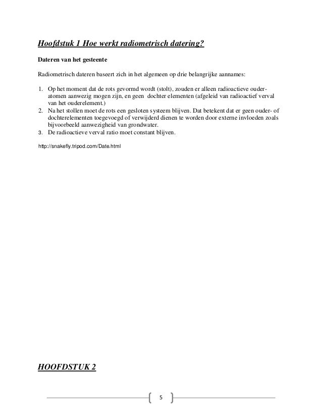 problemen met radiometrische dating technieken