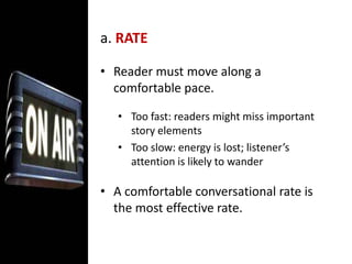 Of course, everyone stumbles at some point , in a format that demands continuous reading for several minutes. 