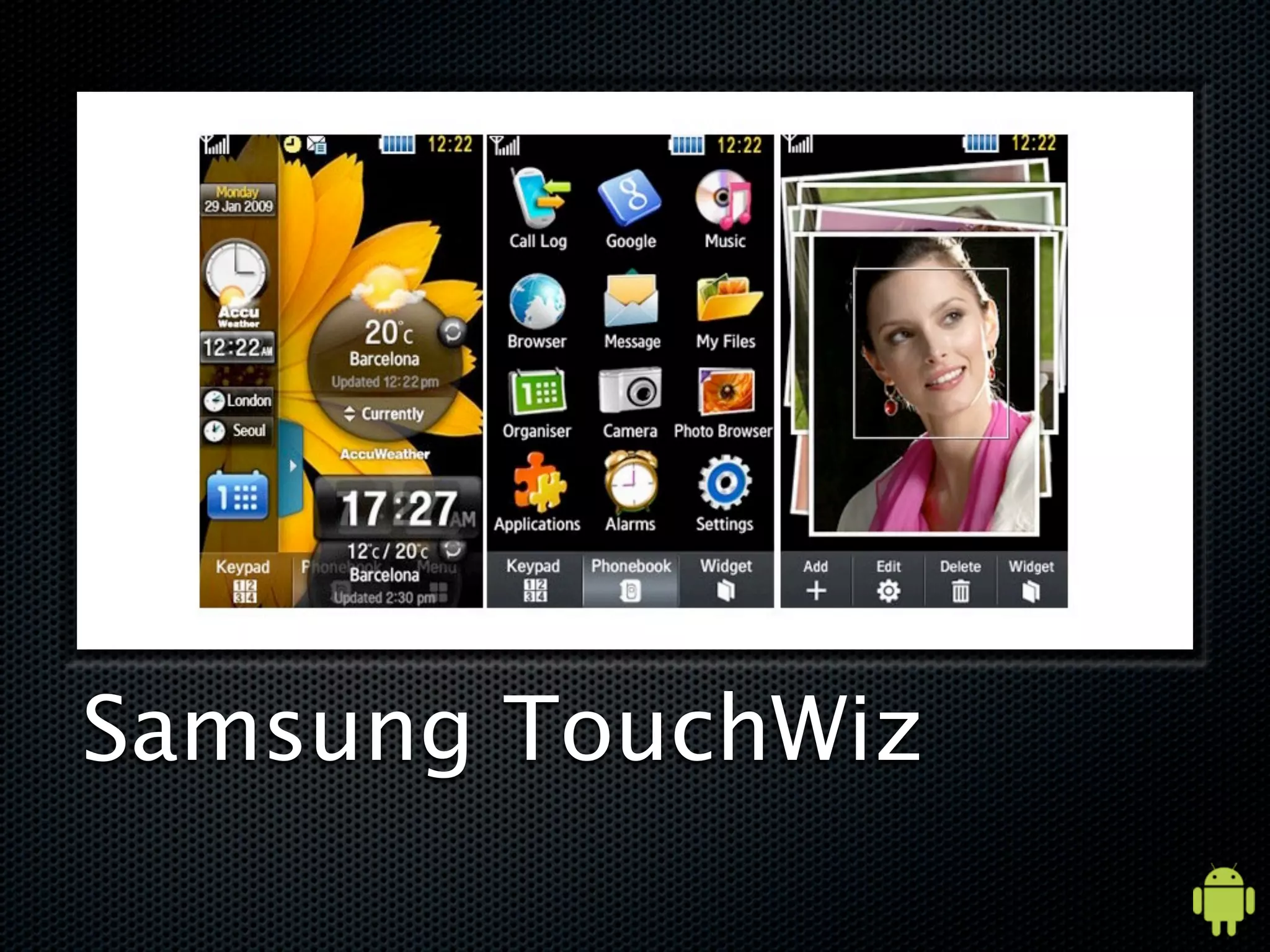 Samsung TouchWiz
 