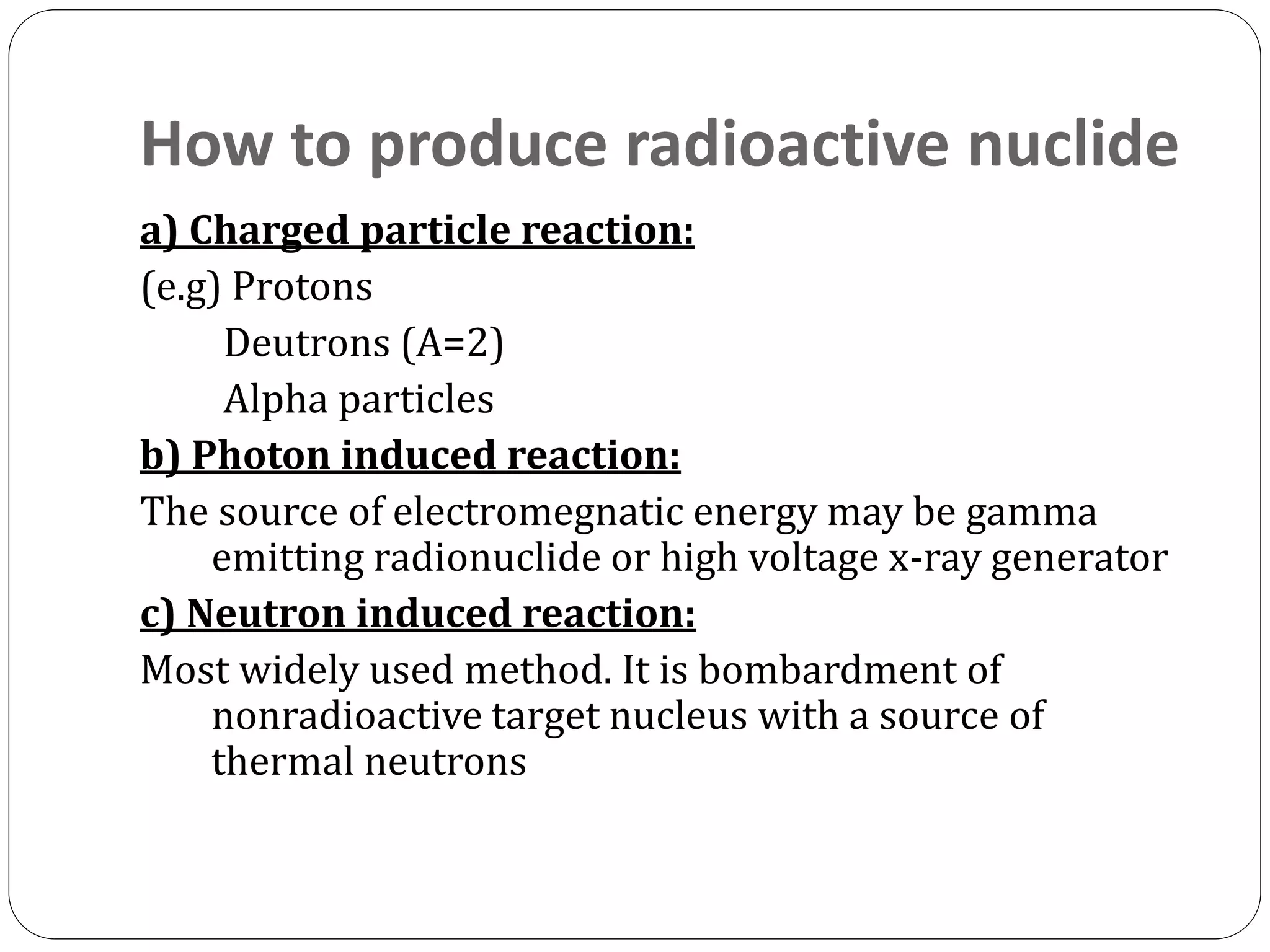 Radiopharmaceutical presentation | PPTX