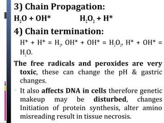 H2o2 Par Chain Radiopharmaceuticals.... | PPT