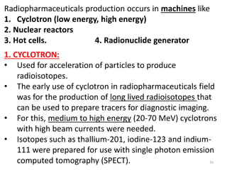 Radiopharmaceuticals | PPTX