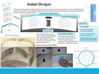 Speaker Product Design | PPTX