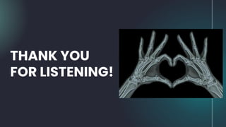 THANK YOU
FOR LISTENING!
 