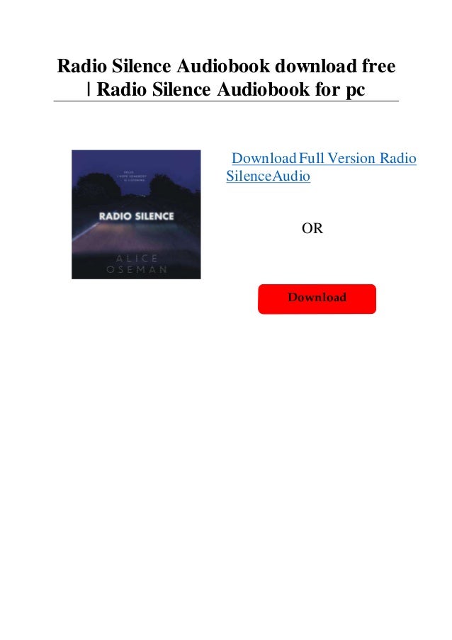 radio silence free 2.3 crack radio silence free 2.3 crack