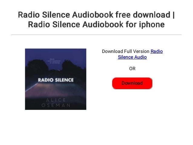 radio silence free 2.3 crack