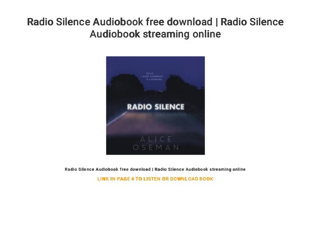 books like radio silence books like radio silence