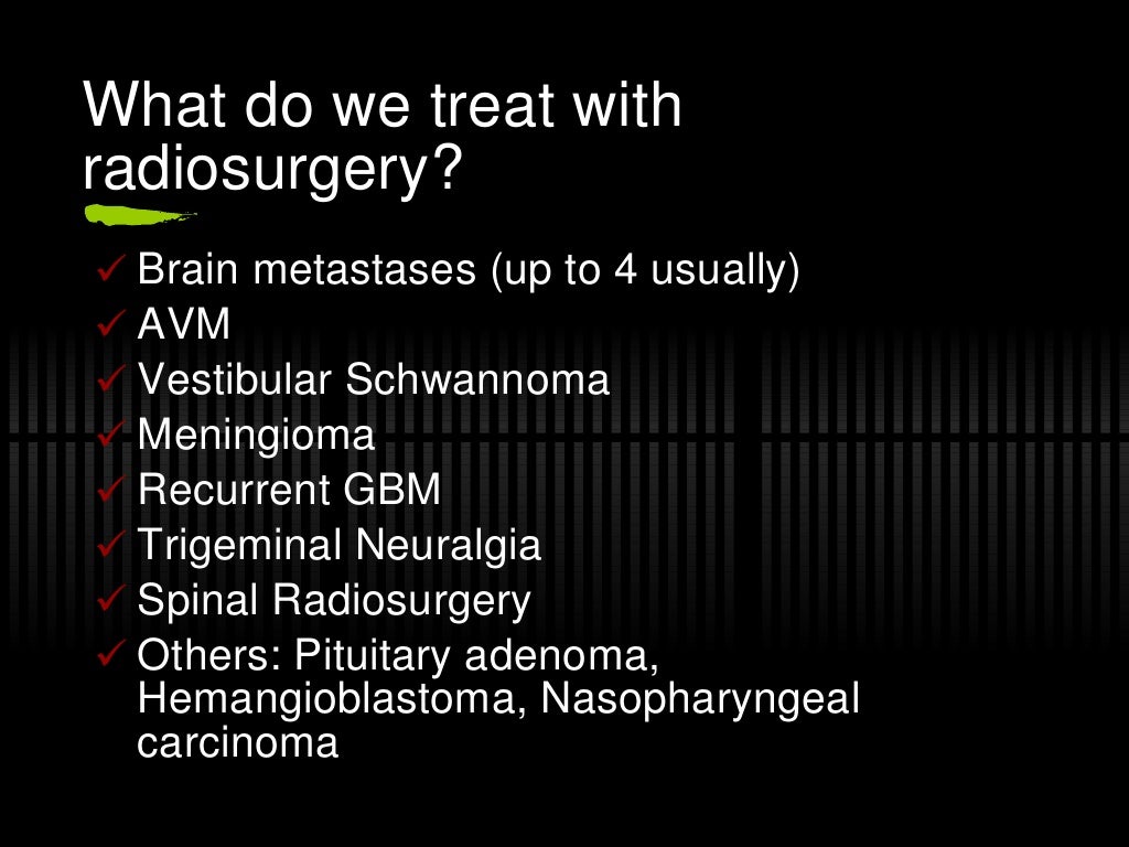 Radiosurgery Revised