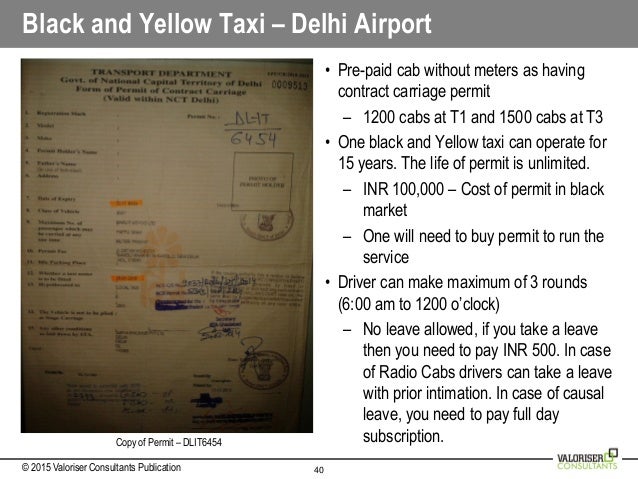 Radio Taxi Market In India A Case Study Of Delhi