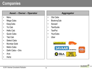 Radio Taxi Market in India | PDF