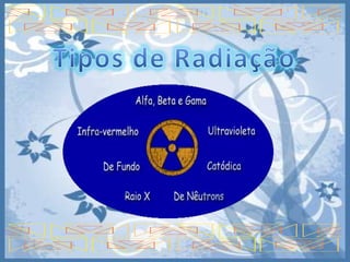 Tipos de Radiação 